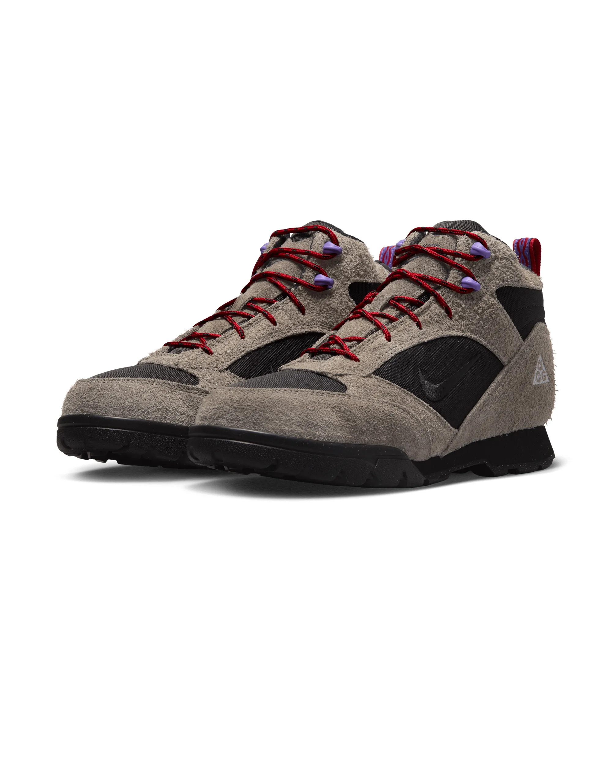 Acg Torre Mid Wp - Olive Grey / Black-Off Noir-Varsity Red