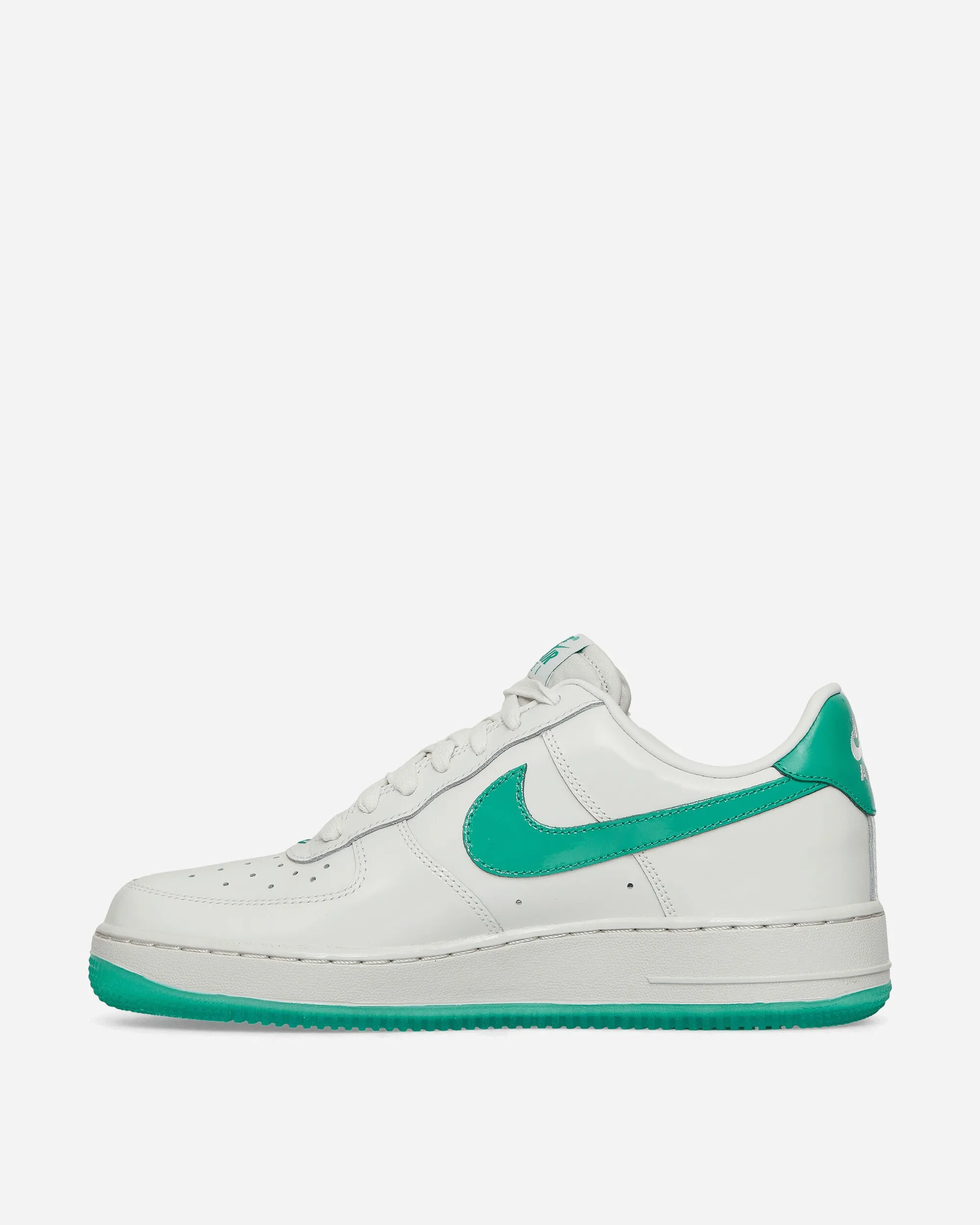 Air Force 1 '07 Premium Sneakers Platinum Tint / Stadium Green