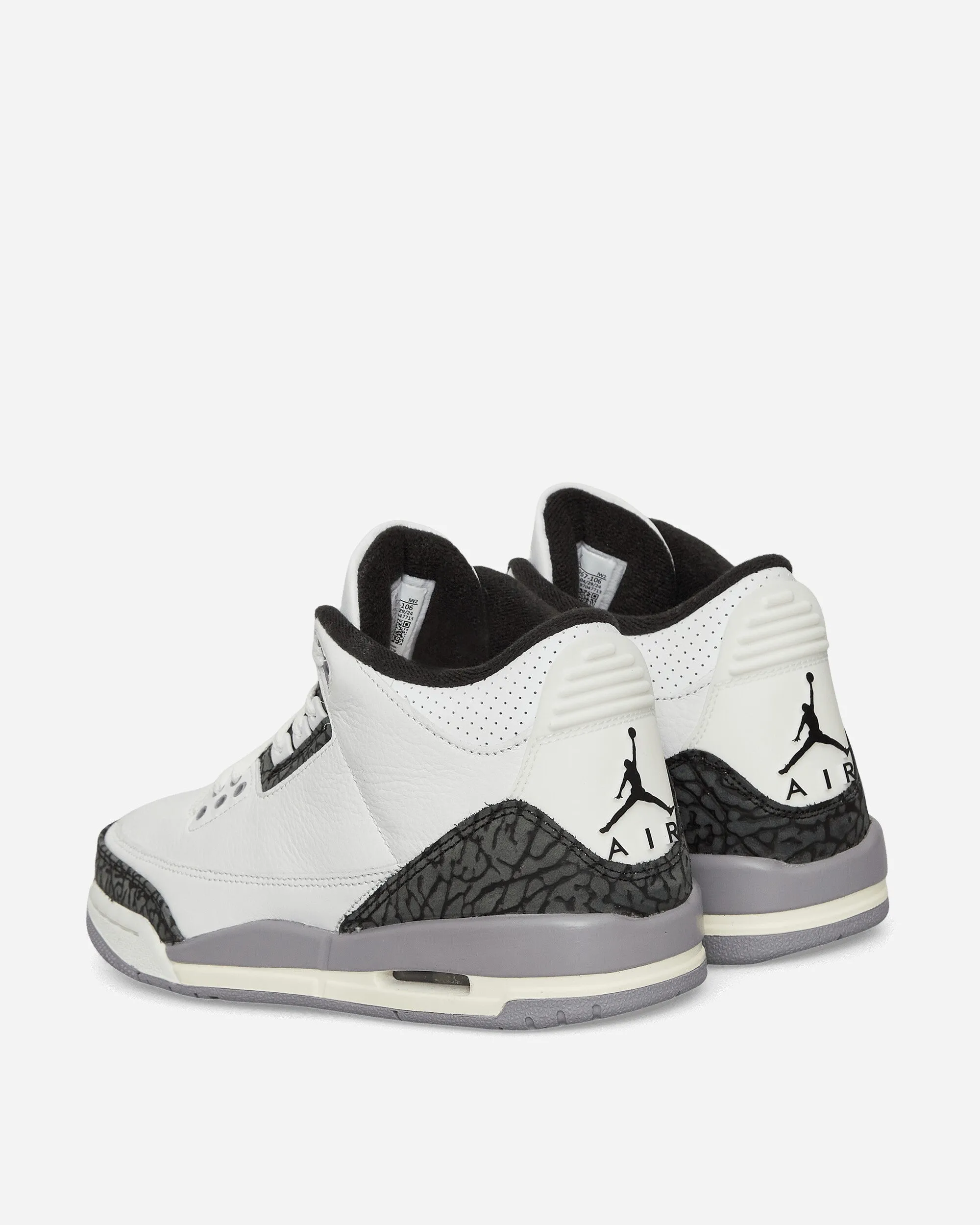 Air Jordan 3 Retro Sneakers Cement Grey