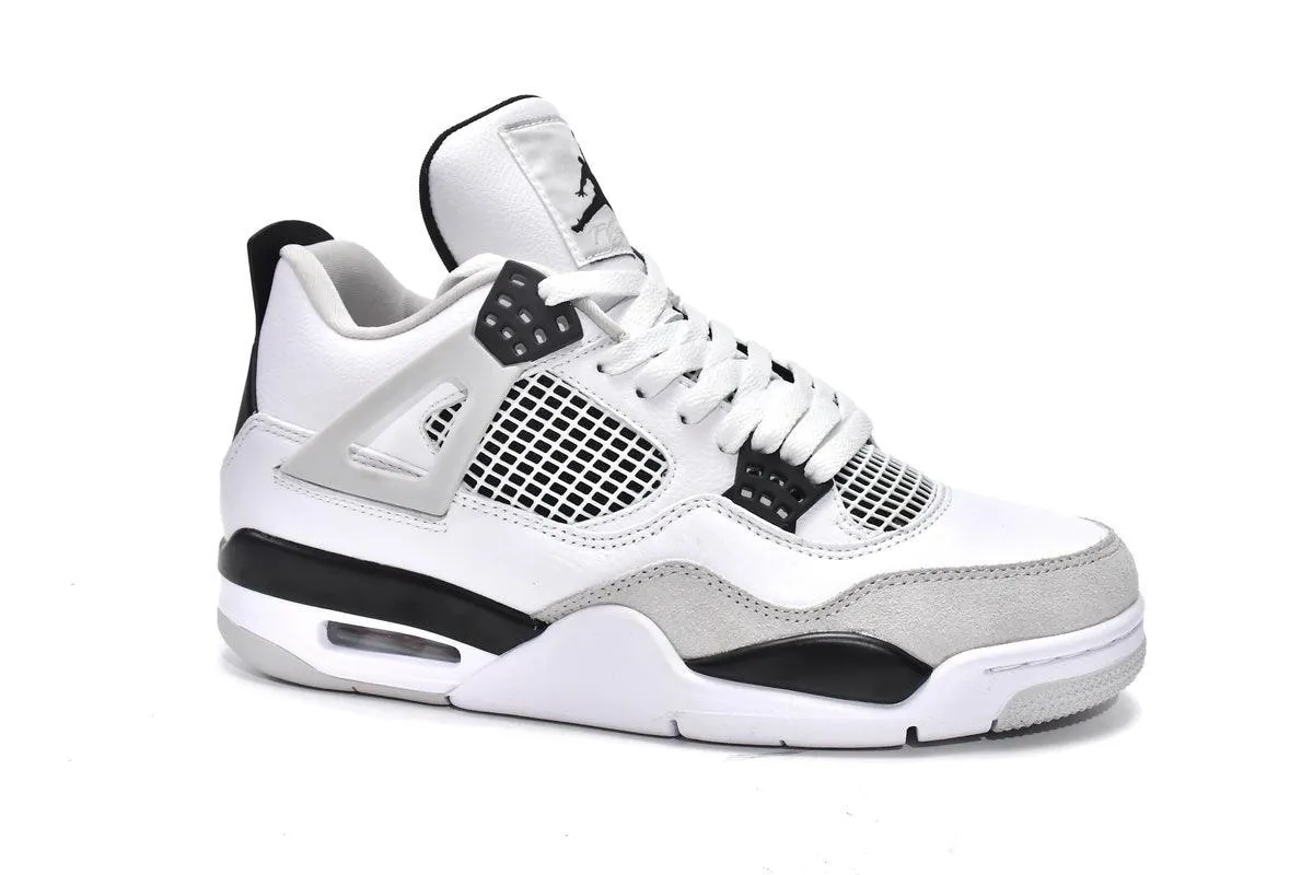 AIR JORDAN 4 RETRO " MILITARY BLACK "