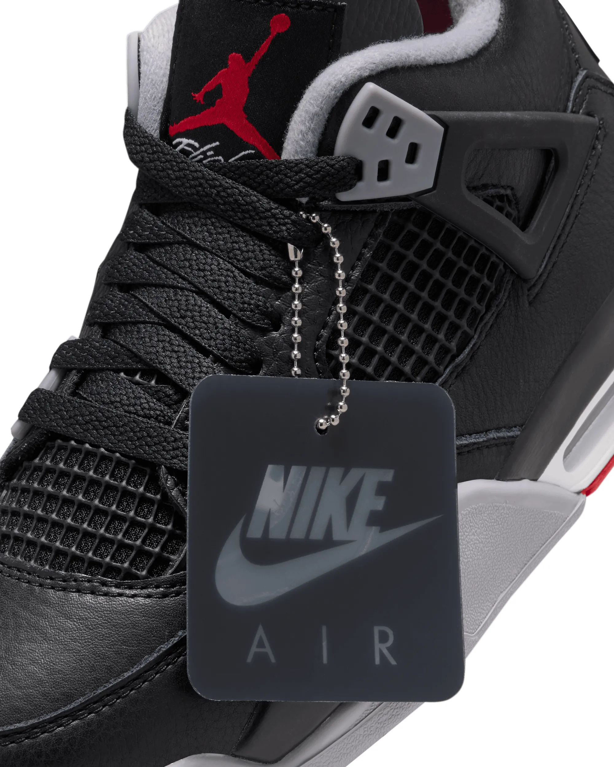 Air Jordan 4 Retro "Bred Reimagined" - Black / Fire Red / Grey / White