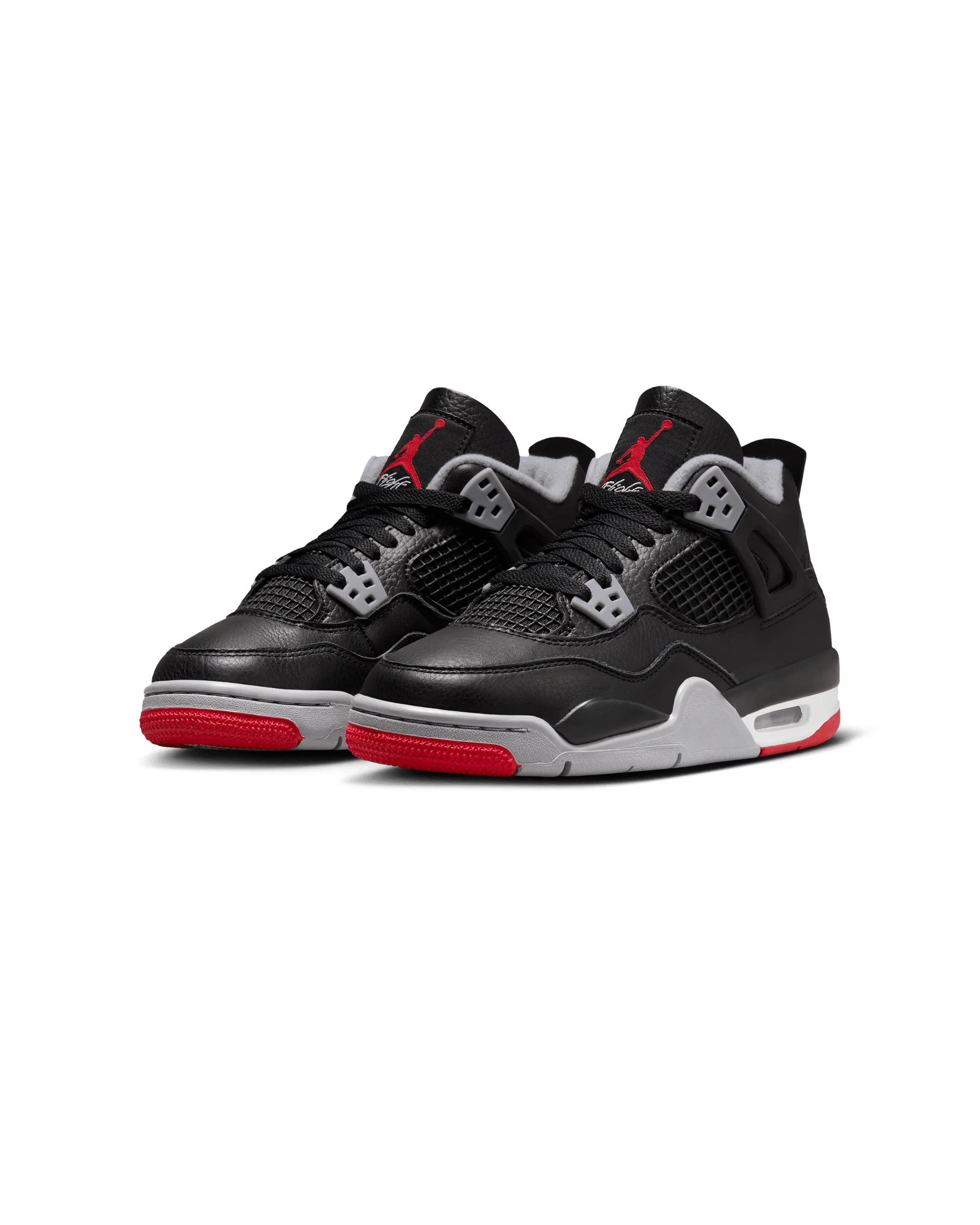 Air Jordan 4 Retro "Bred Reimagined" - Black / Fire Red / Grey / White