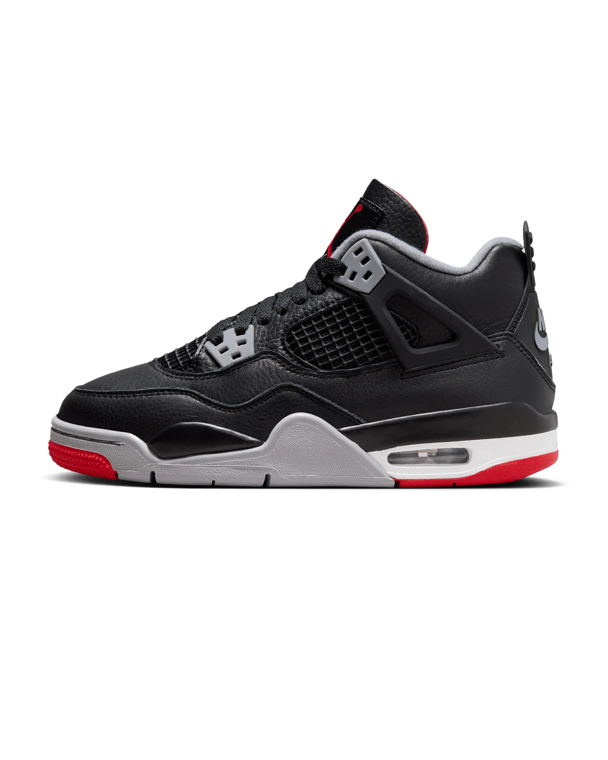 Air Jordan 4 Retro "Bred Reimagined" - Black / Fire Red / Grey / White