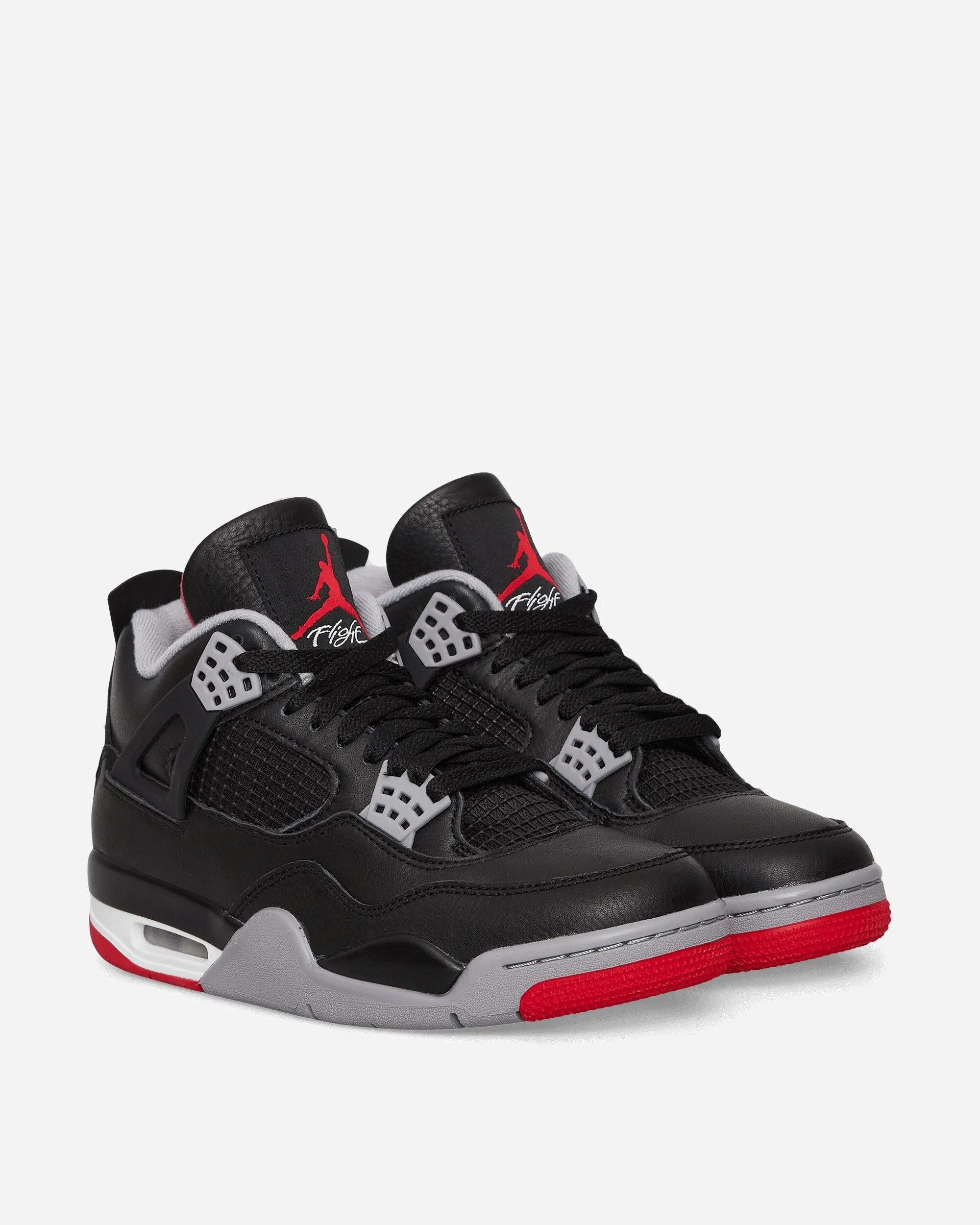 Air Jordan 4 Retro Sneakers Black / Fire Red / Cement