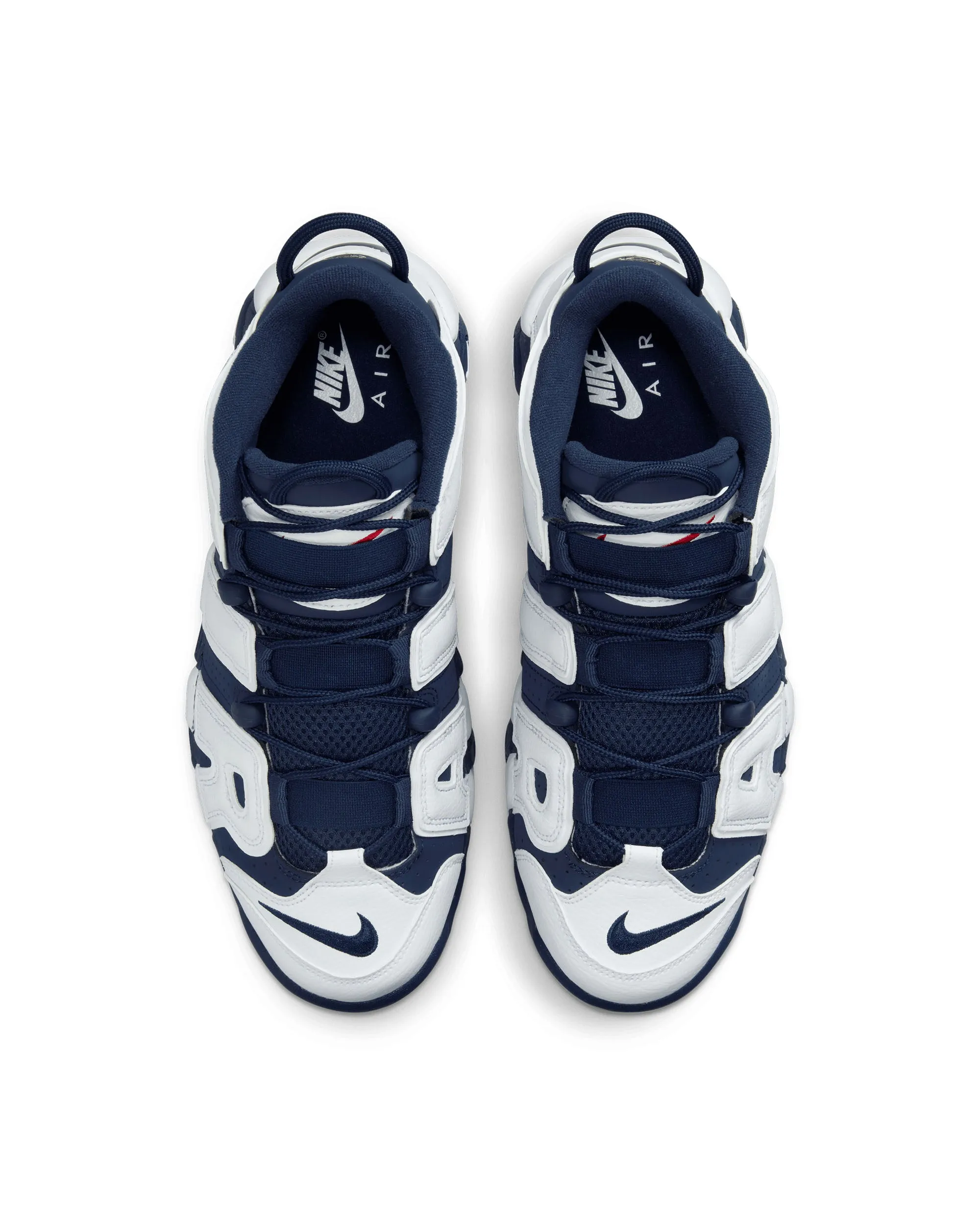 Air More Uptempo '96 - White / Midnight Navy-Metallic Gold