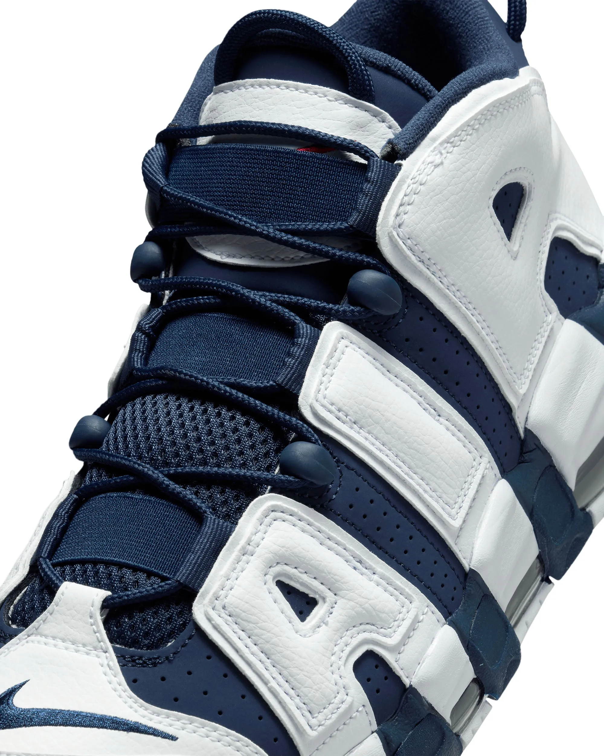 Air More Uptempo '96 - White / Midnight Navy-Metallic Gold