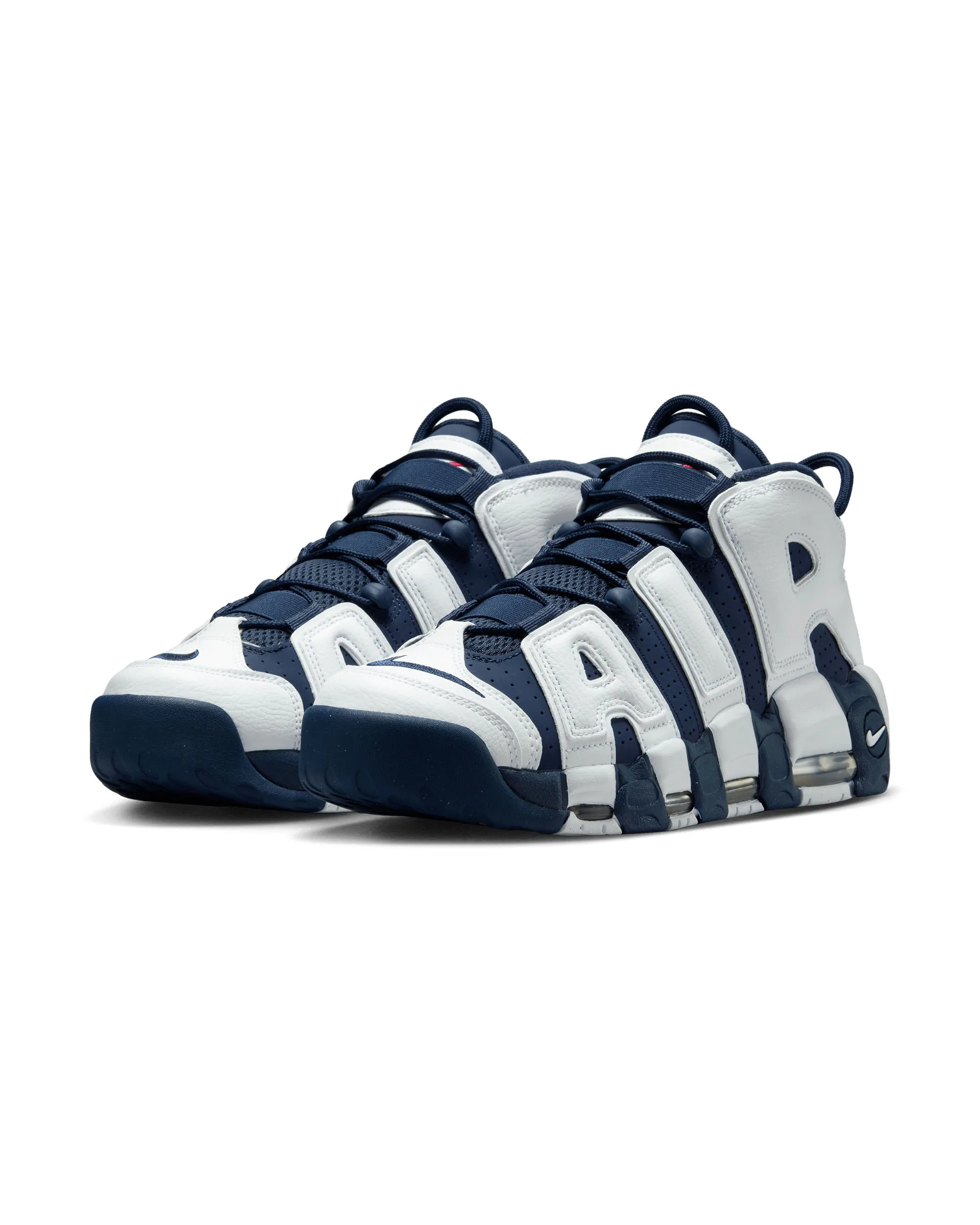 Air More Uptempo '96 - White / Midnight Navy-Metallic Gold