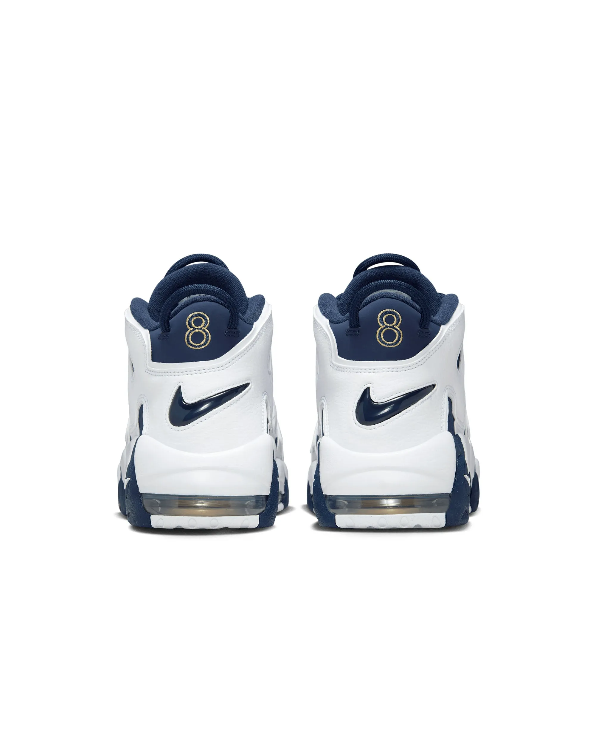 Air More Uptempo '96 - White / Midnight Navy-Metallic Gold