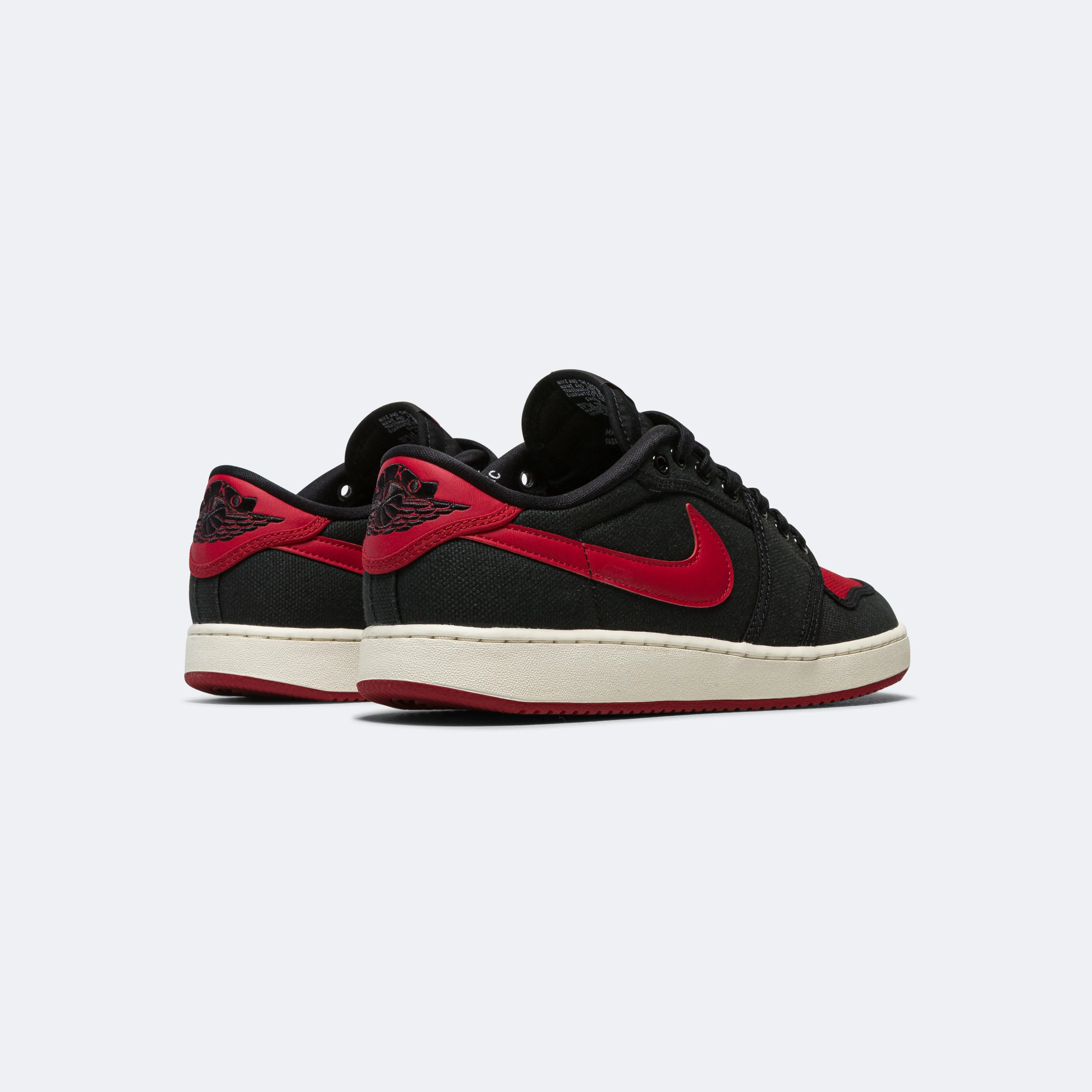 AJKO 1 Low - Black/Varsity Red-Sail