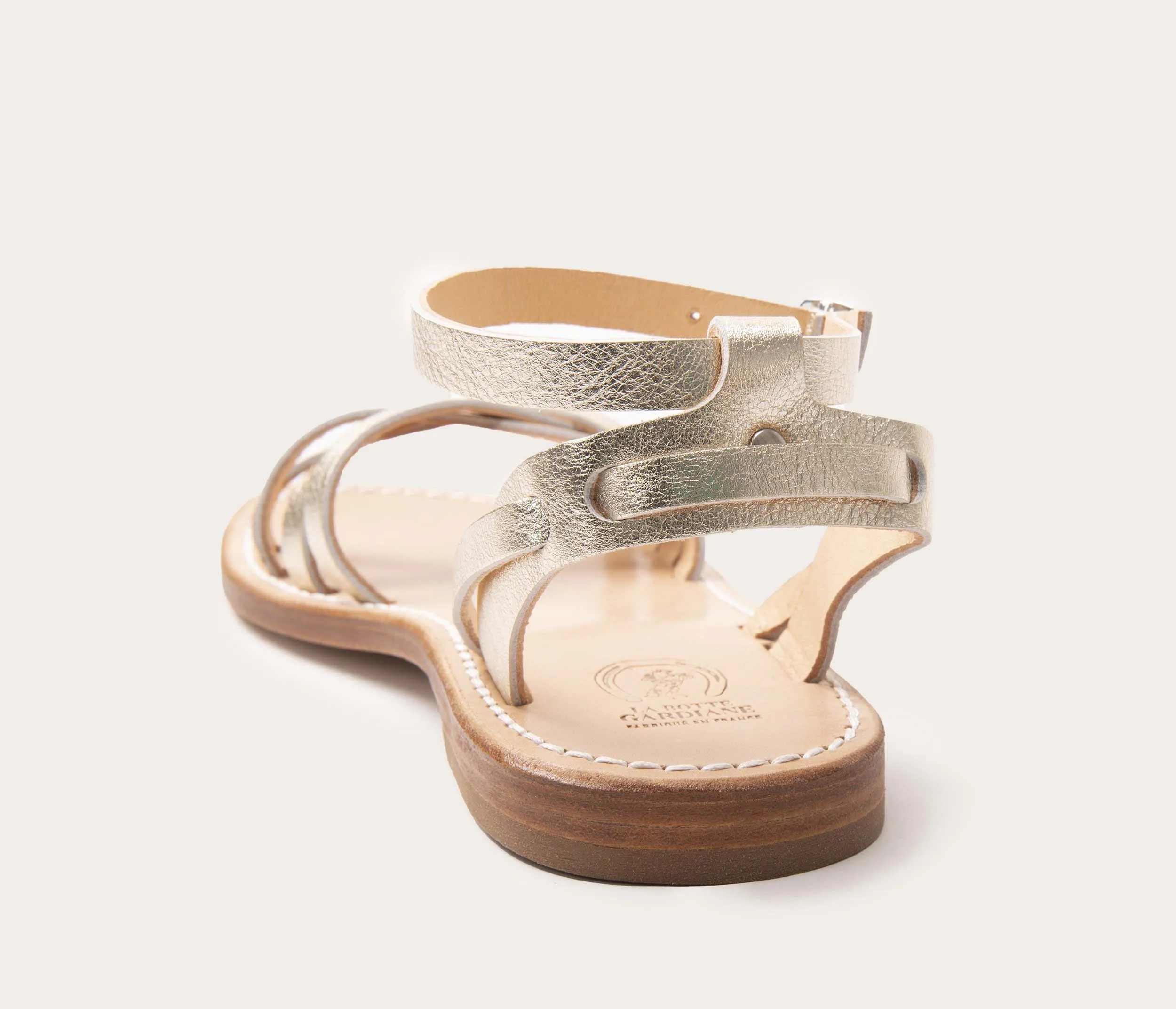 Bali Metallic Sandal Champagne