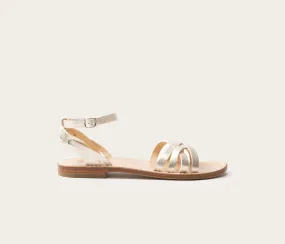 Bali Metallic Sandal Champagne