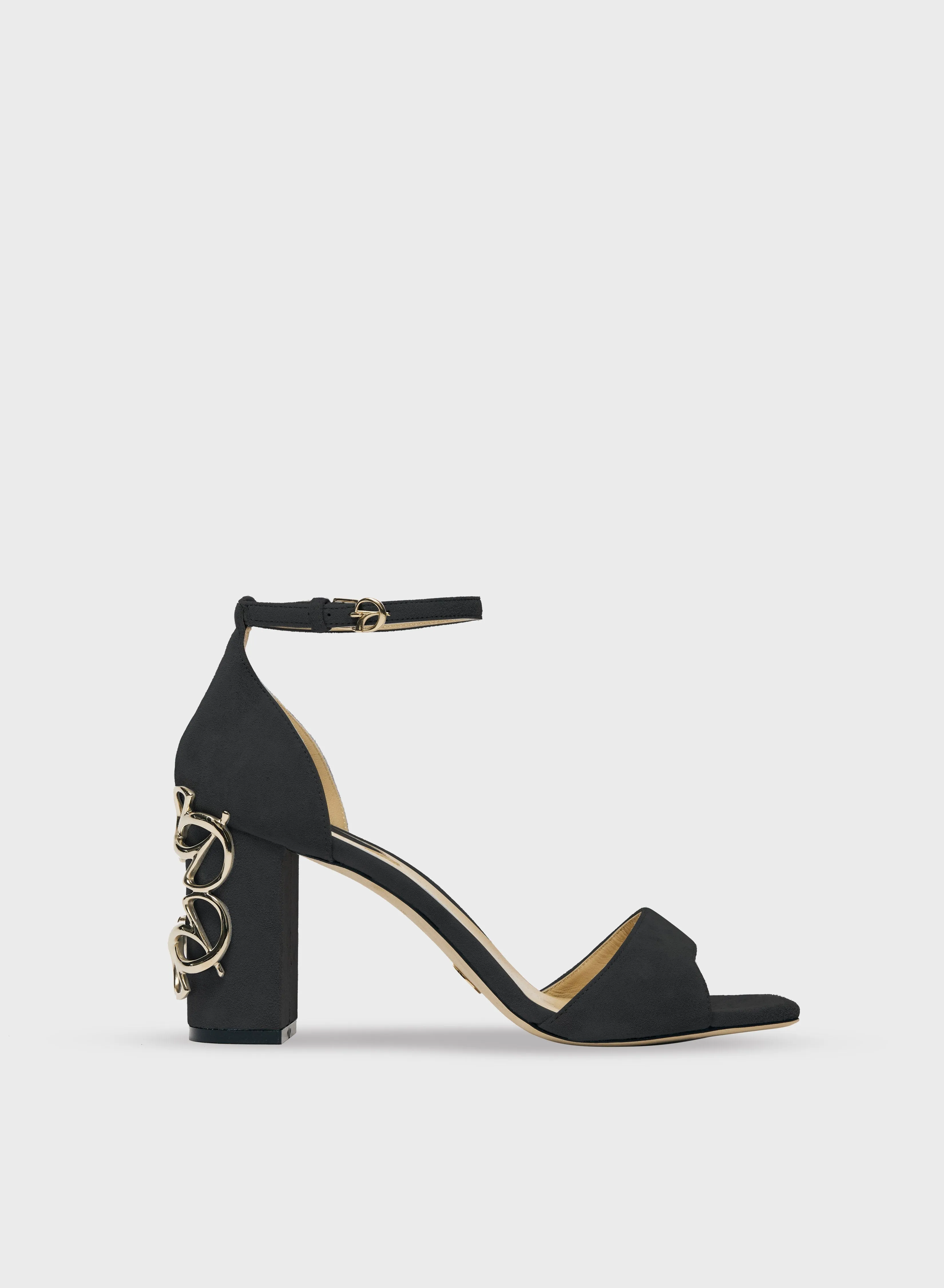 Black Leather Sandal