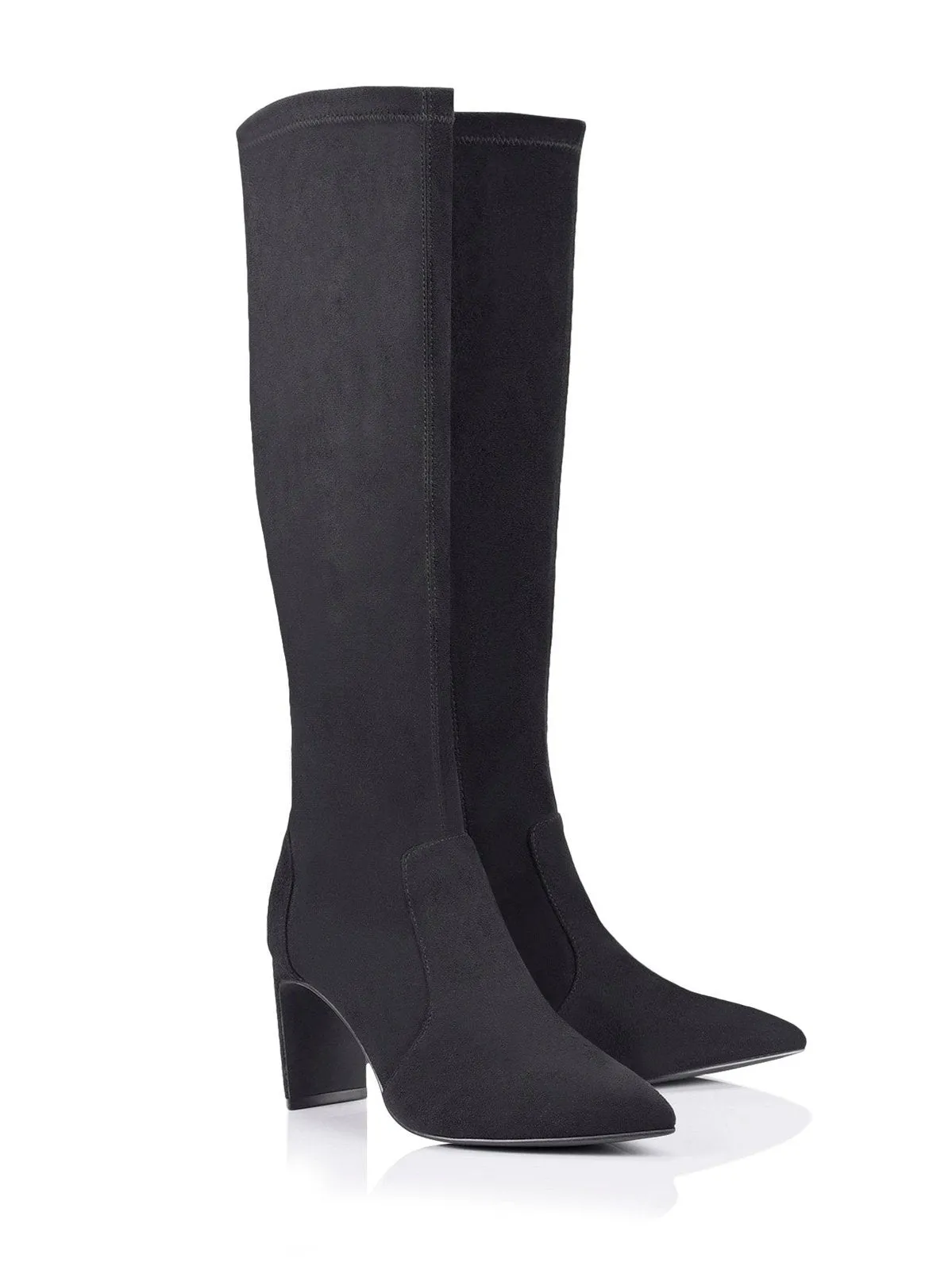 Bradley Knee High Boots - Black