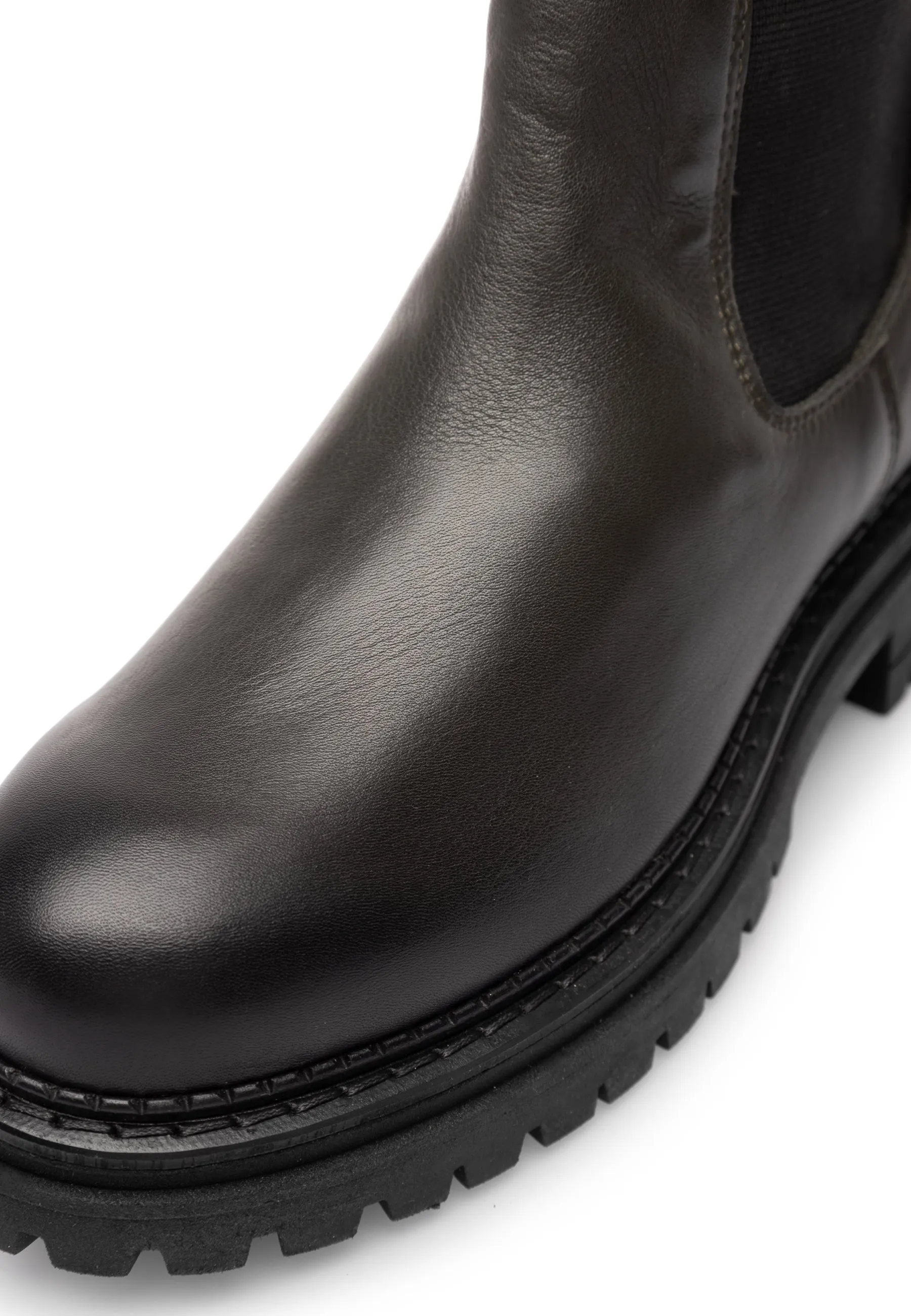 Cashannah Olive High Chelsea Boot