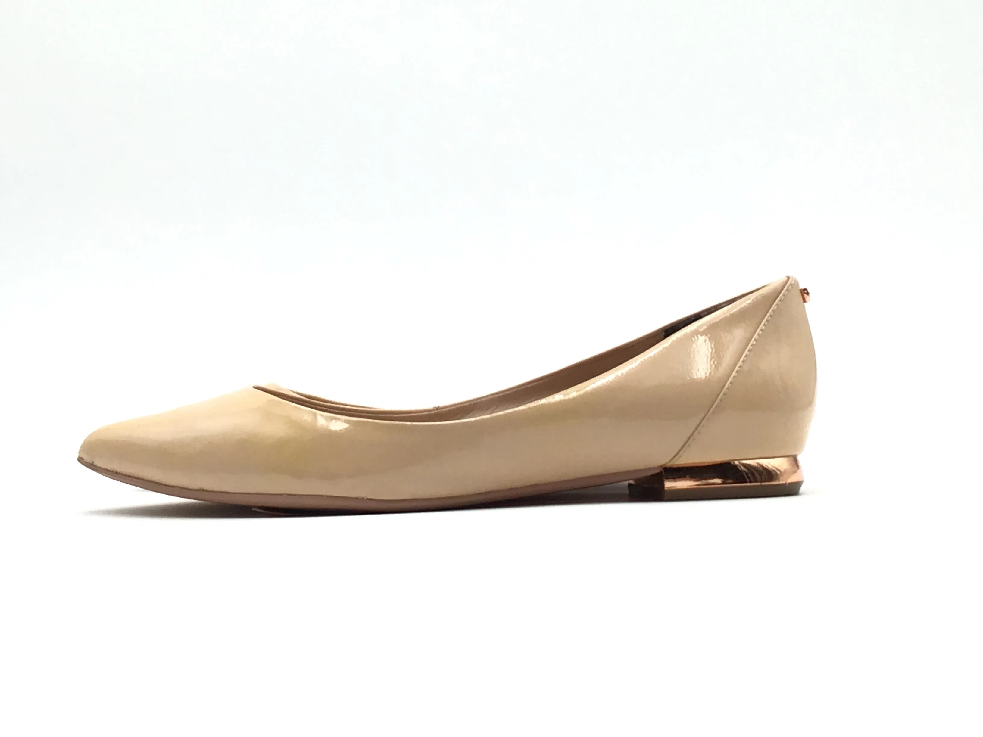 Cream Shoes Flats Ted Baker, Size 6.5