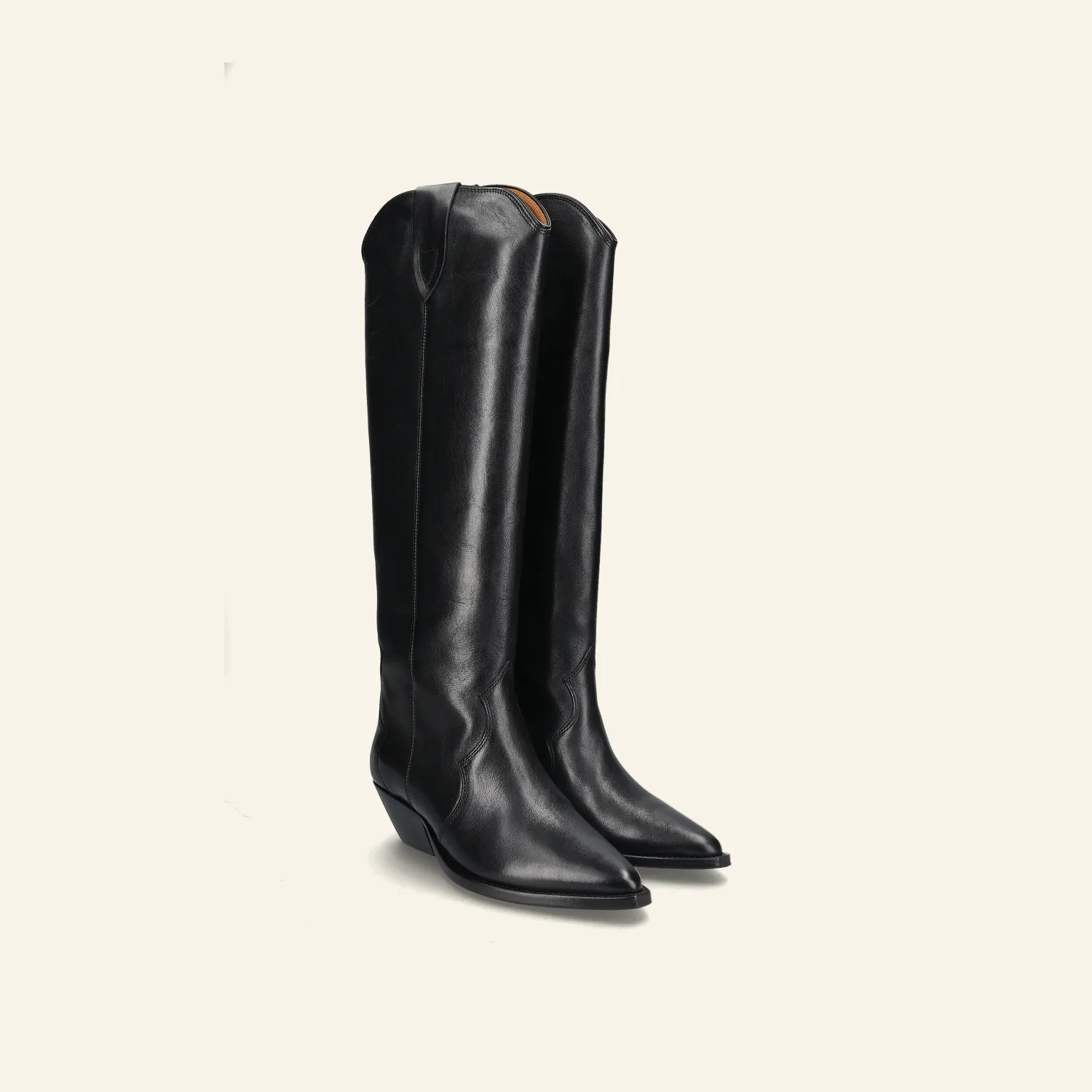 DENVEE HIGH BOOTS / Black