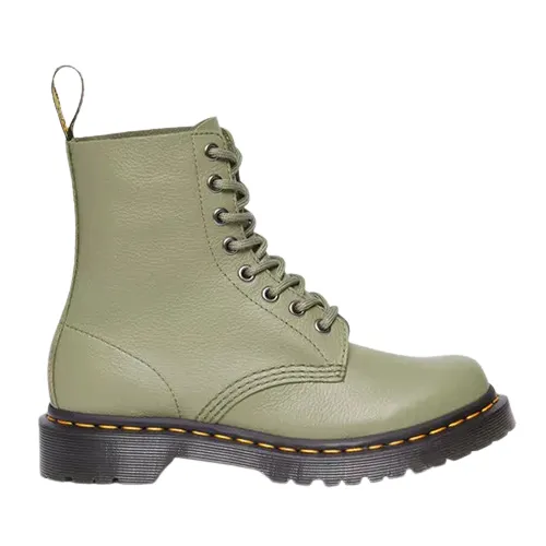 Dr. Martens 8 Eyelet Boots - 1460 Pascal - Olive