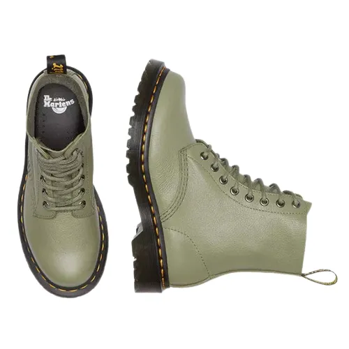 Dr. Martens 8 Eyelet Boots - 1460 Pascal - Olive