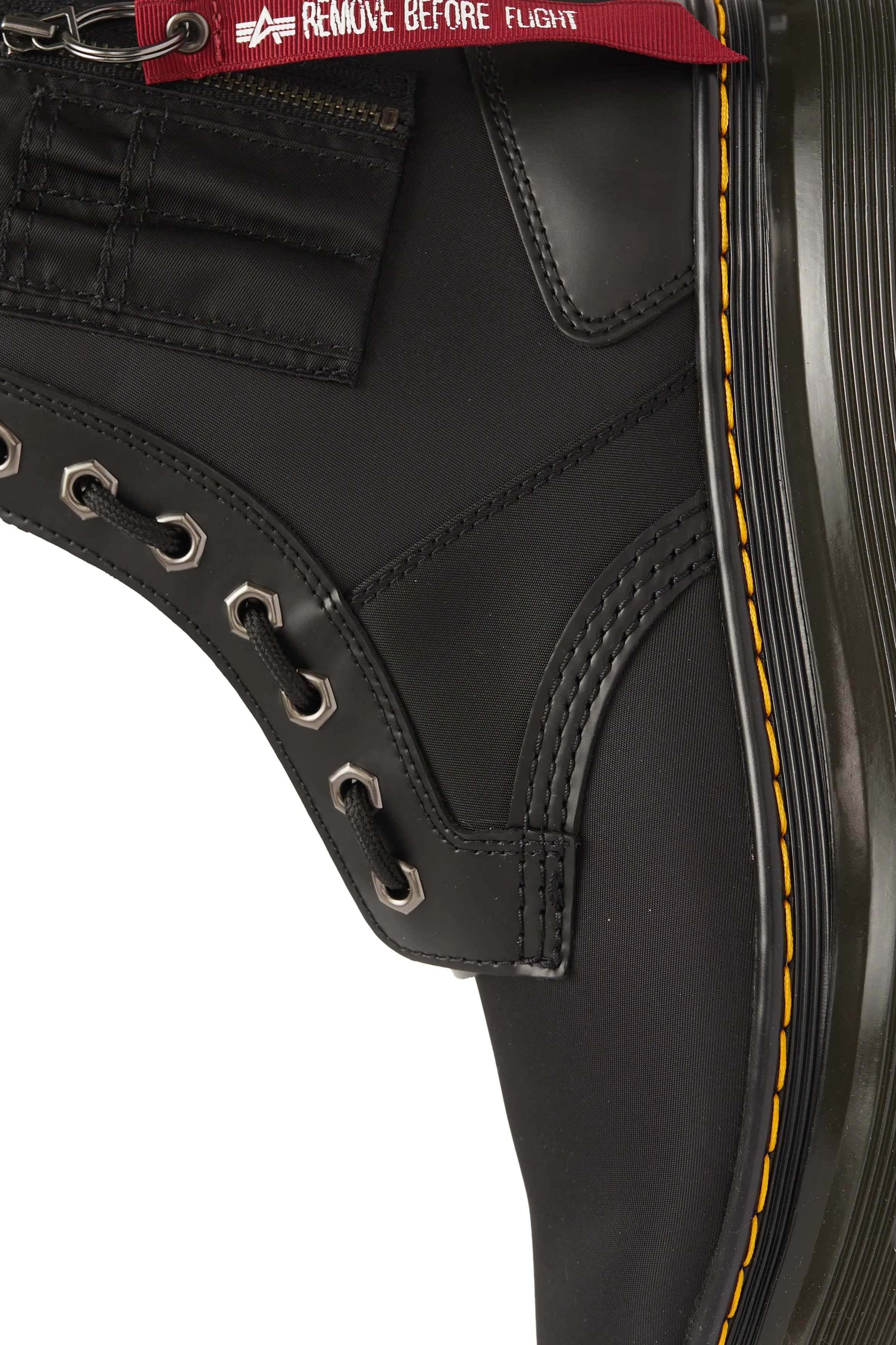 Dr Martens Tarik Alpha 'Black Smooth/Nylon'