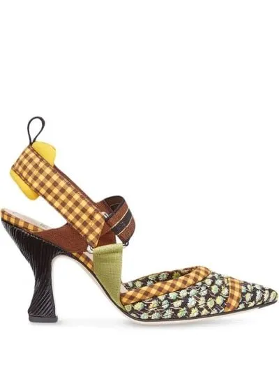 Fendi Colibri Gingham Shoes