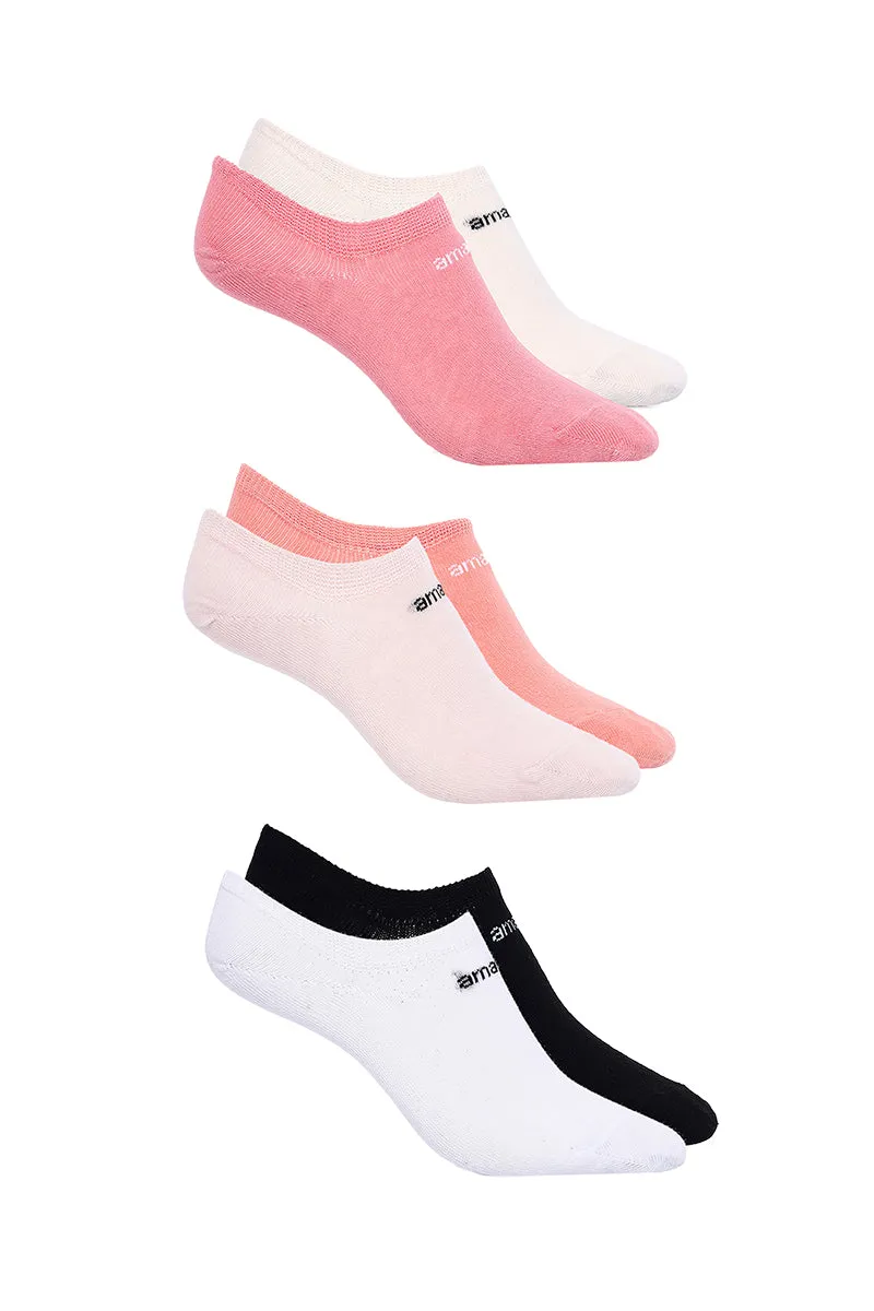 Low Cut Socks (Pack of 6) - Multicolor