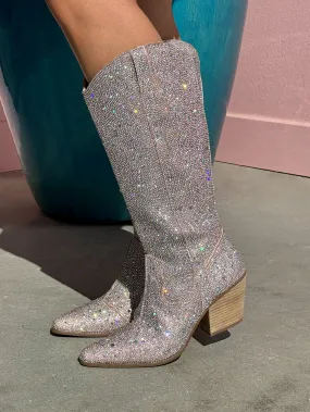 Matisse - Nashville Clear Rhinestone Boots