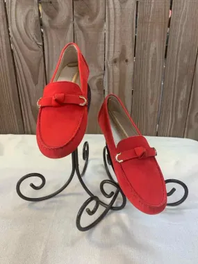 NWT COLE HAAN SHOES 9B Red LOAFER Shoes