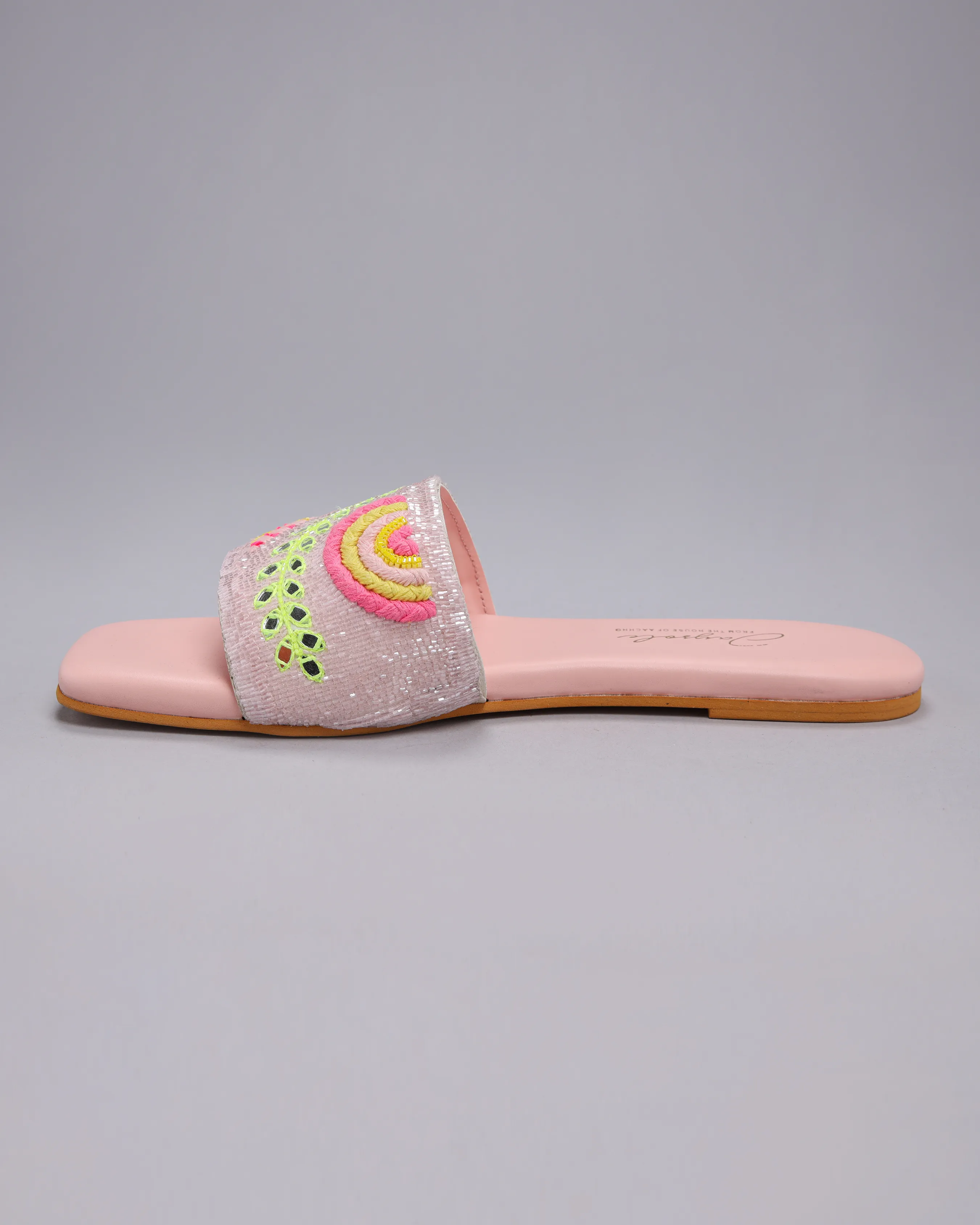 Pink Mystery Handcrafted Flats