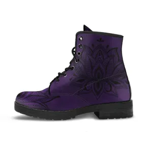 Purple Lotus - Vegan Boots