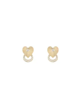 Revival Heart Studs