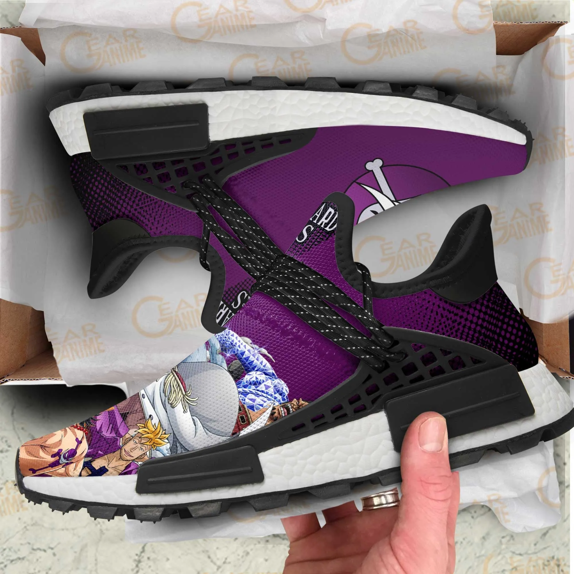 Whitebeard Pirates Shoes OP Custom Anime Shoes TT12